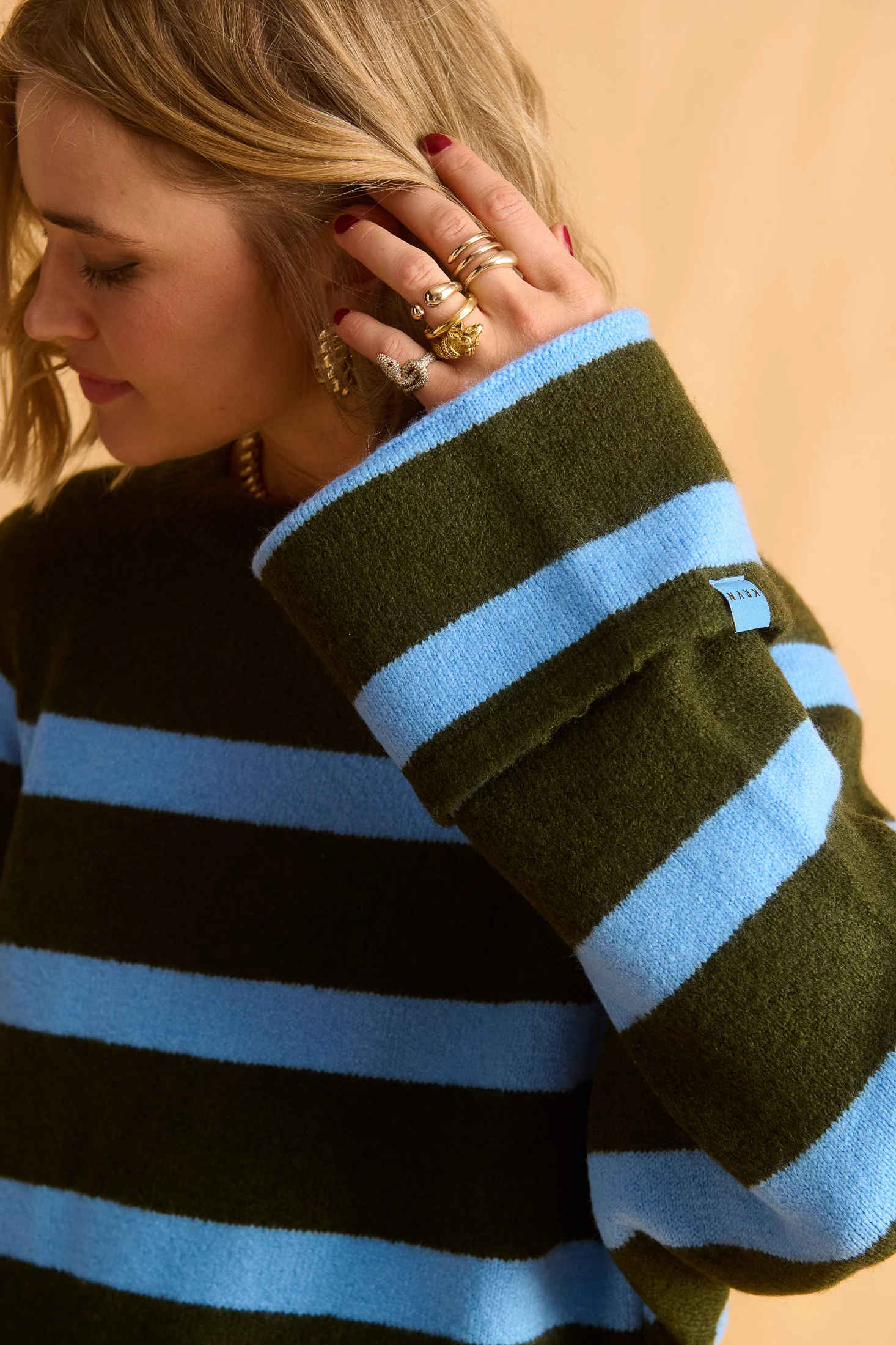 Amaryllis Sweater (Light Blue) - Image 2