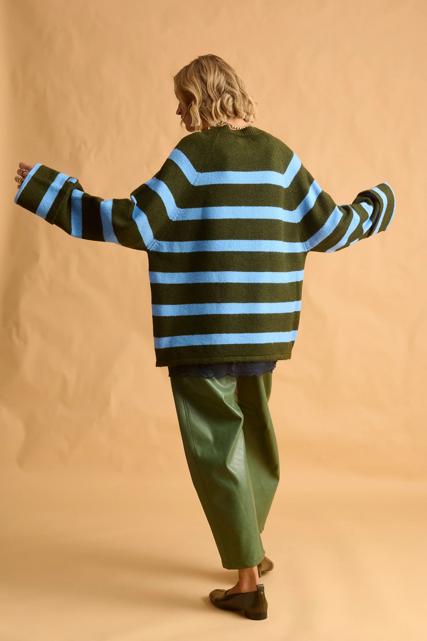 Amaryllis Sweater (Light Blue) - Image 3