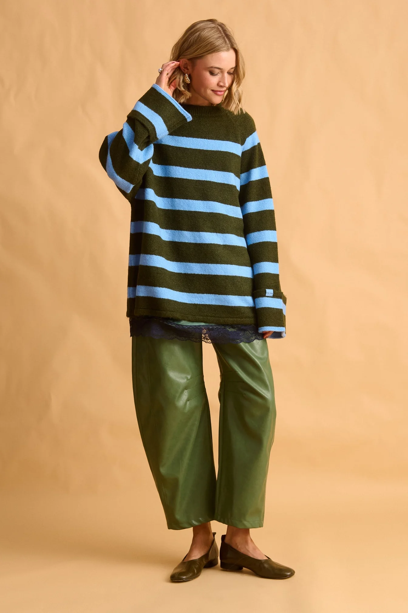 Amaryllis Sweater (Light Blue) - Image 4