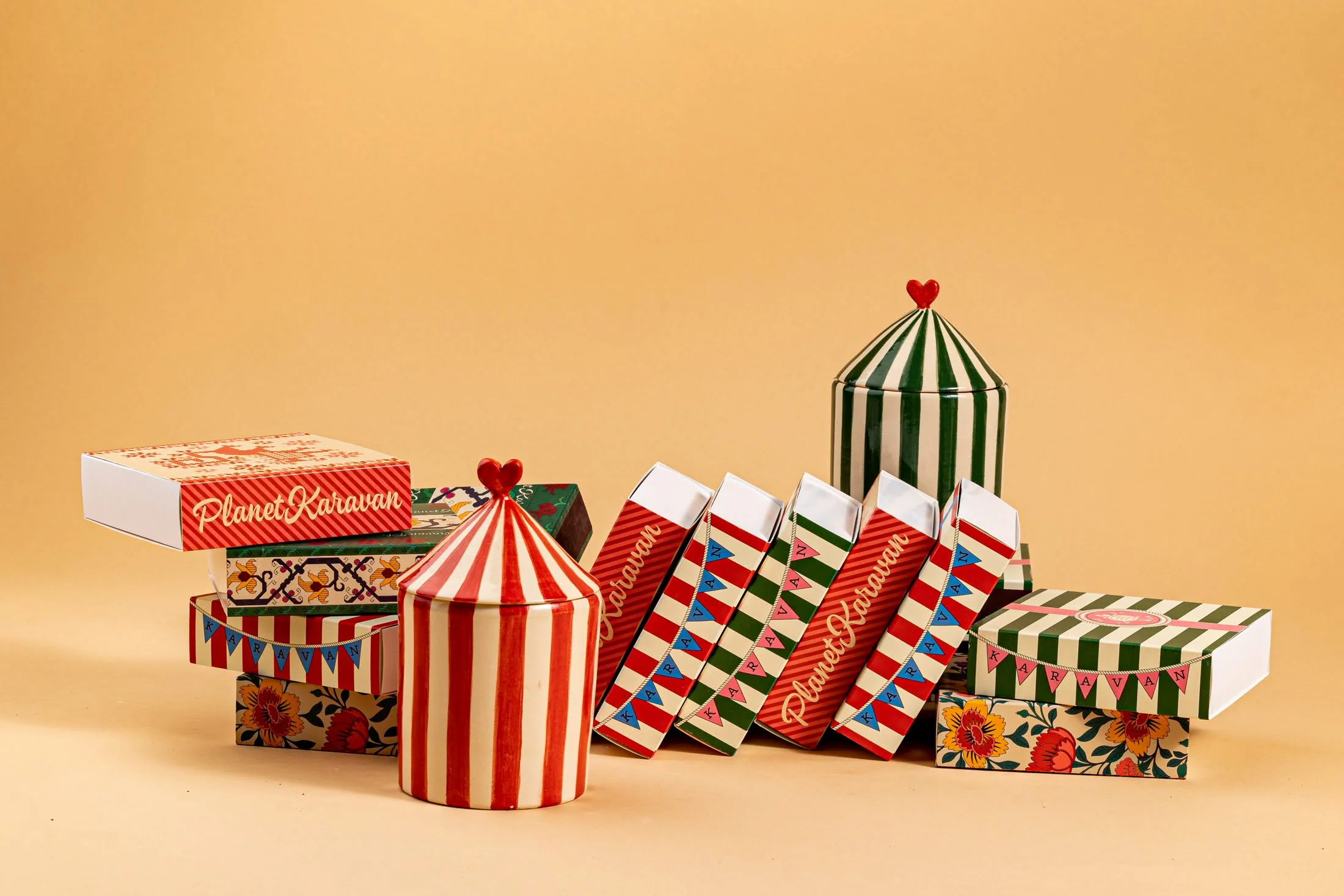 Box of Matches (Stripes Flowers) - Image 10