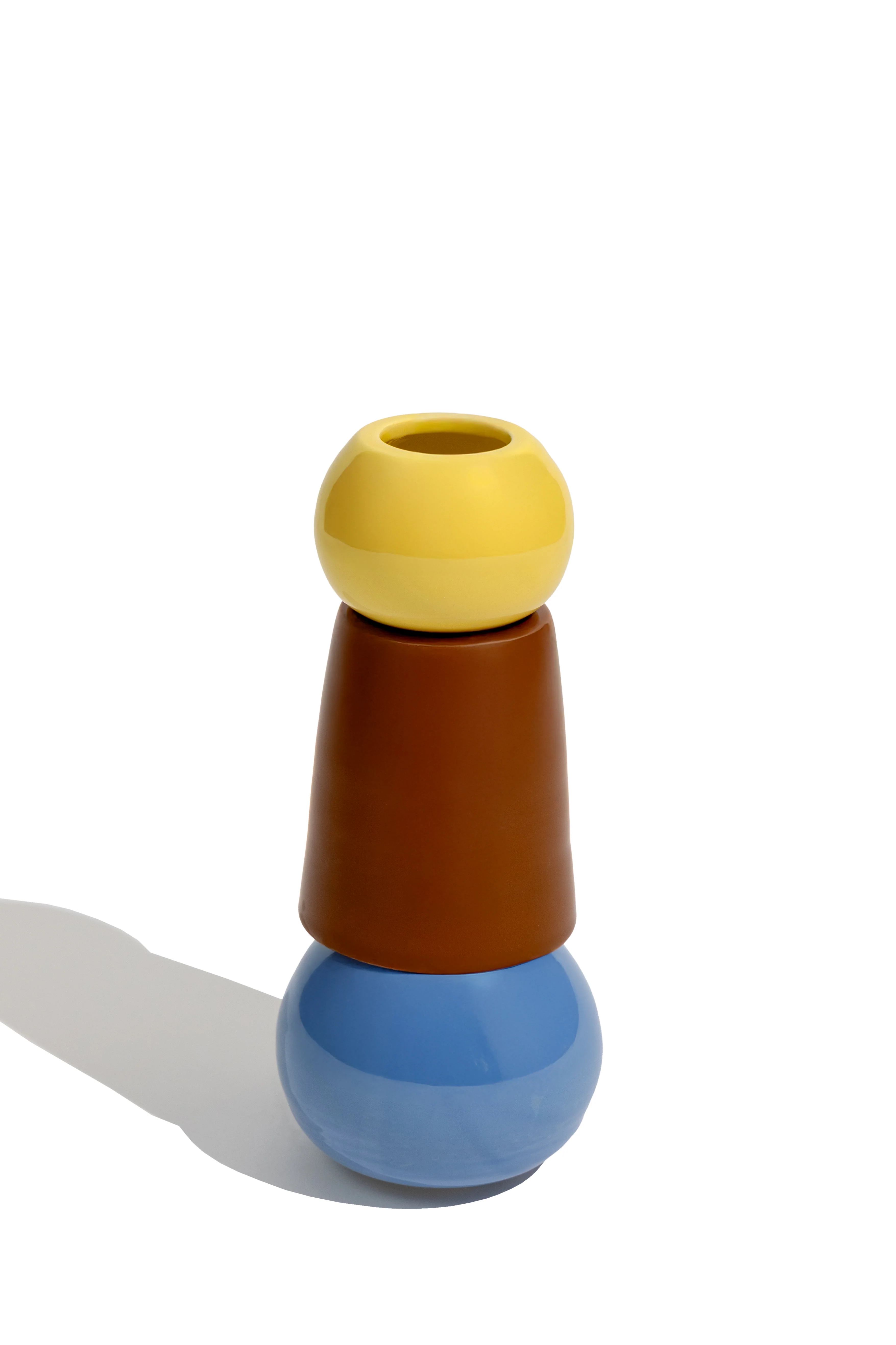 Candle Holder (Blue/Yellow/Brown) - Image 4