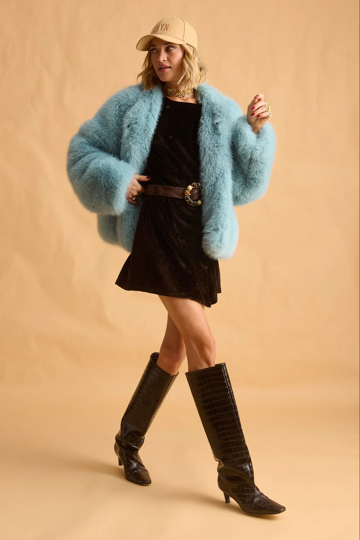 Gigi Dress (Brown) - Image 4
