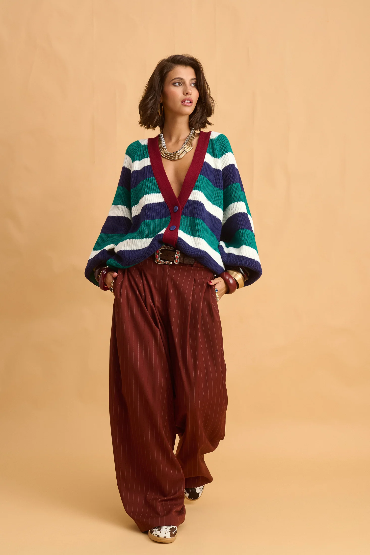 Janice Cardigan (Green) - Image 6
