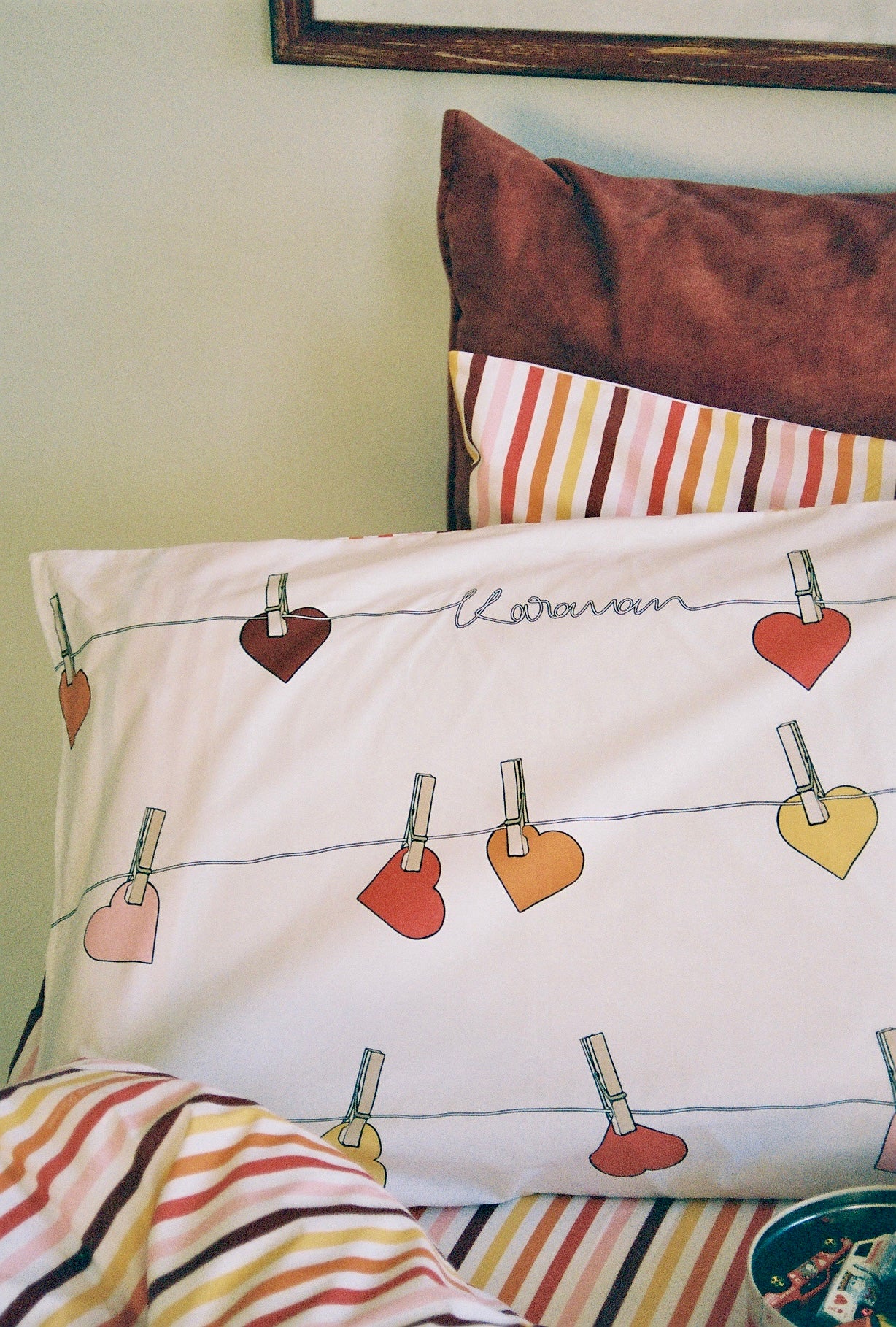 Kid Pillow Case (Hearts) - Image 3