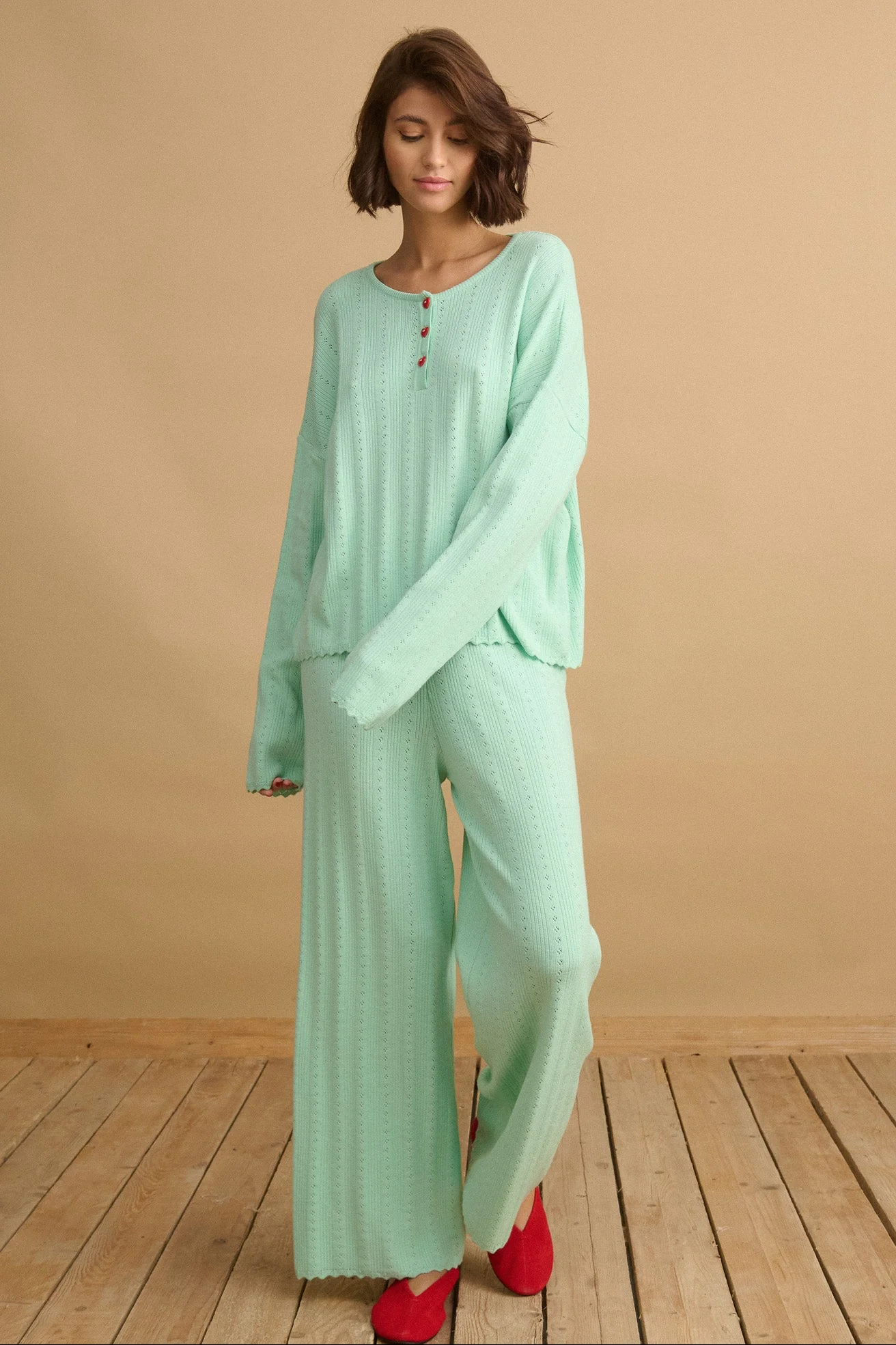 Knitted Pyjamas Trousers