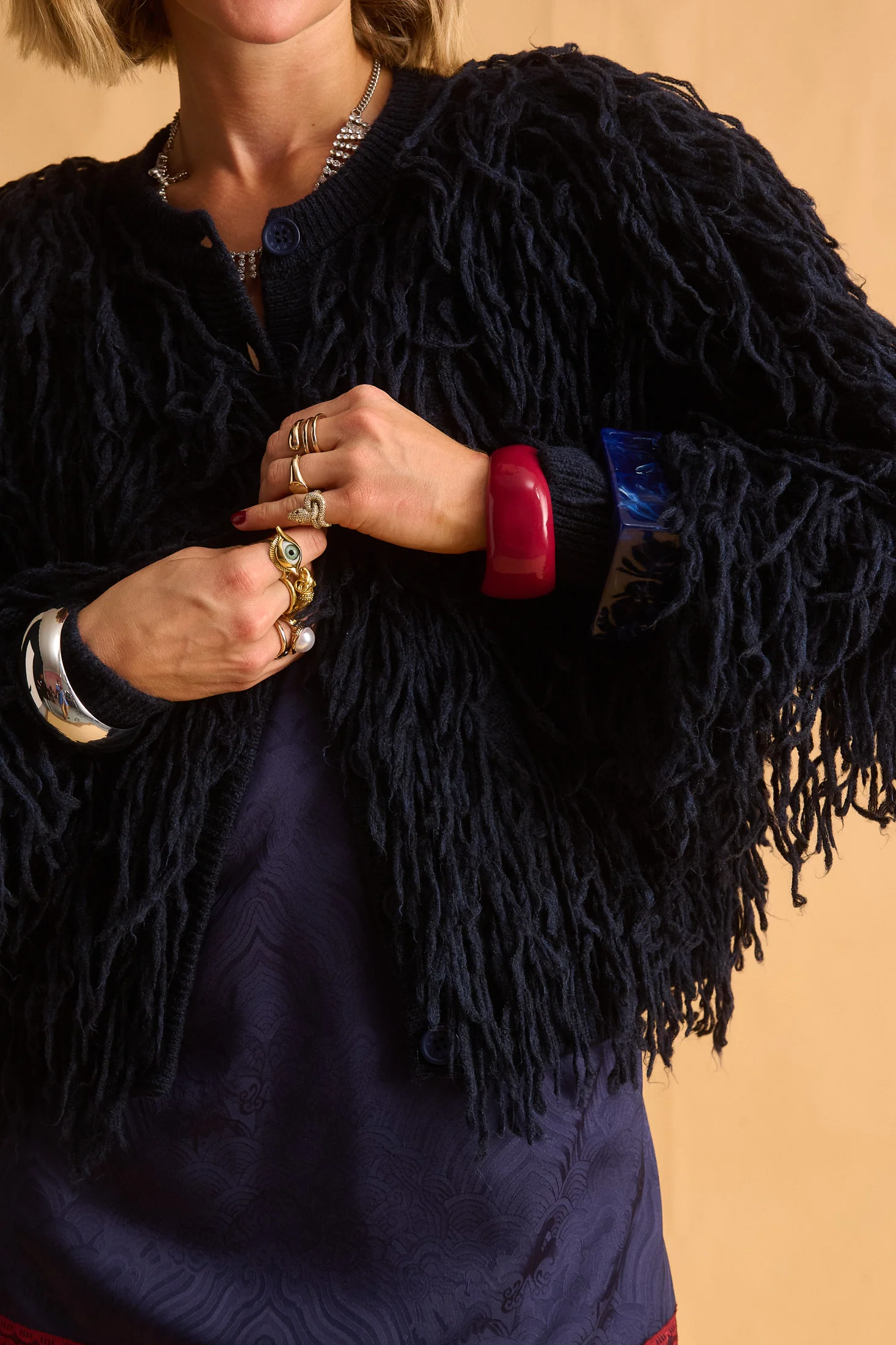 Kristin Cardigan (Blue) - Image 2