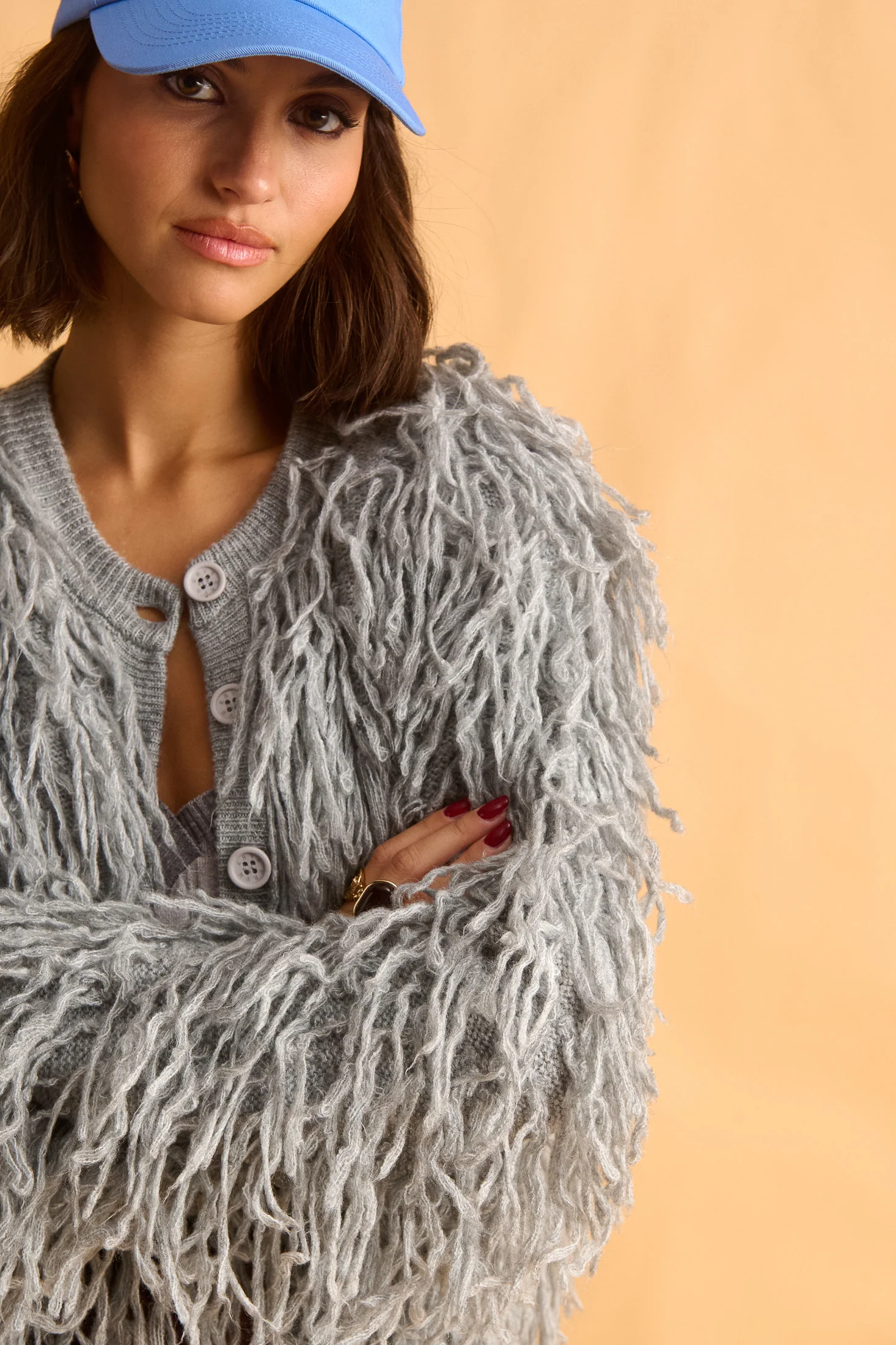 Kristin Cardigan (Grey) - Image 2