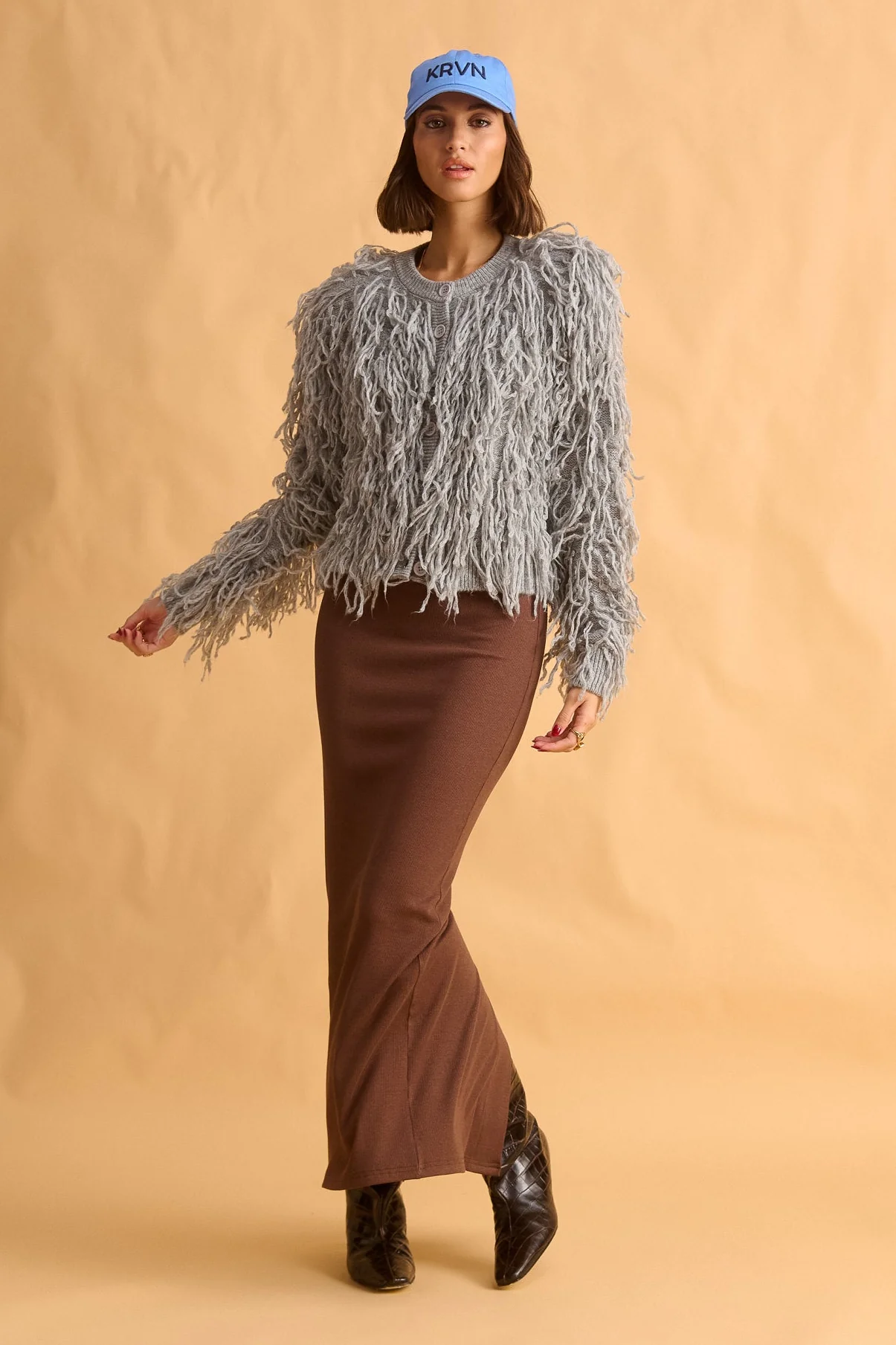 Kristin Cardigan (Grey) - Image 3