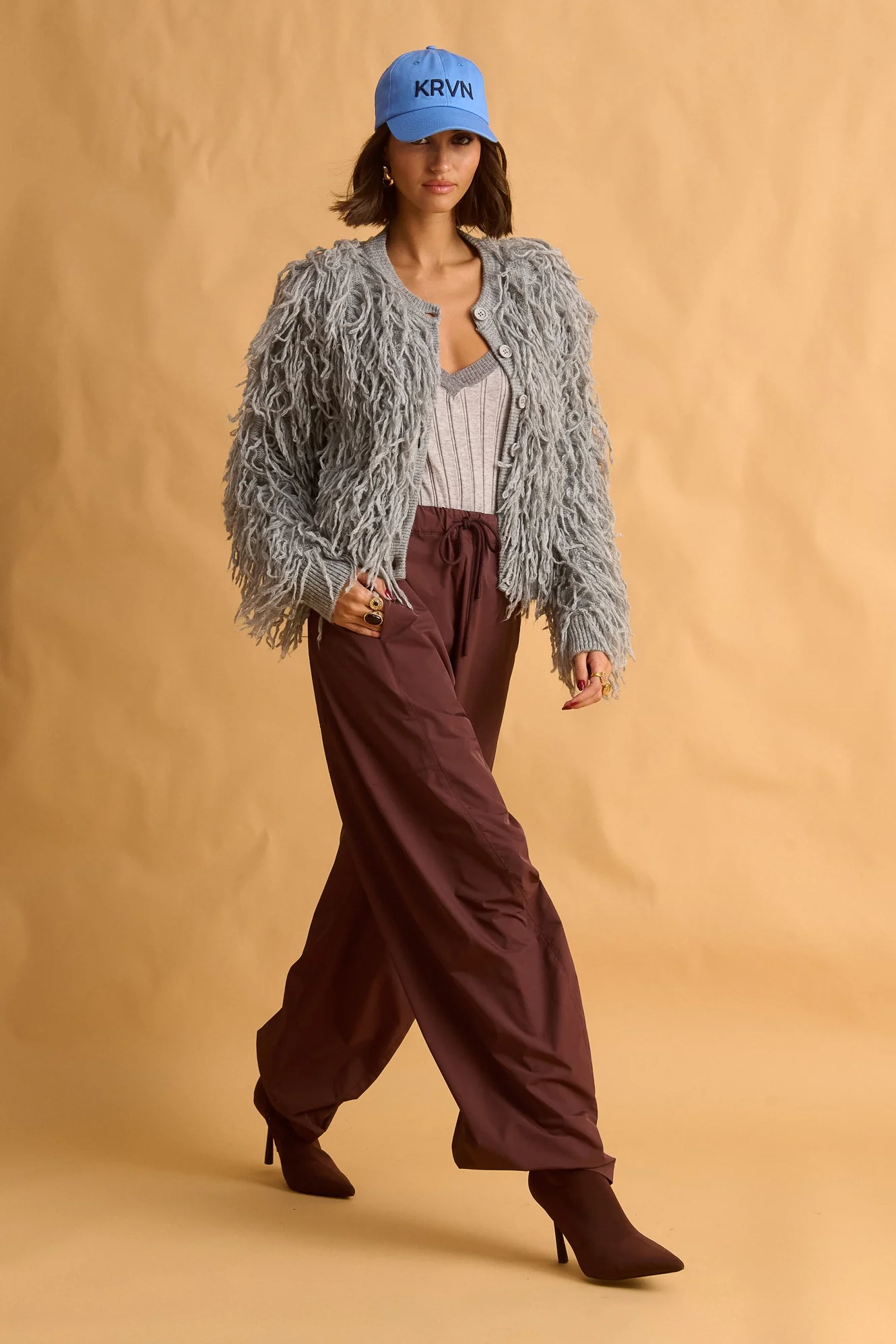 Kristin Cardigan (Grey) - Image 8