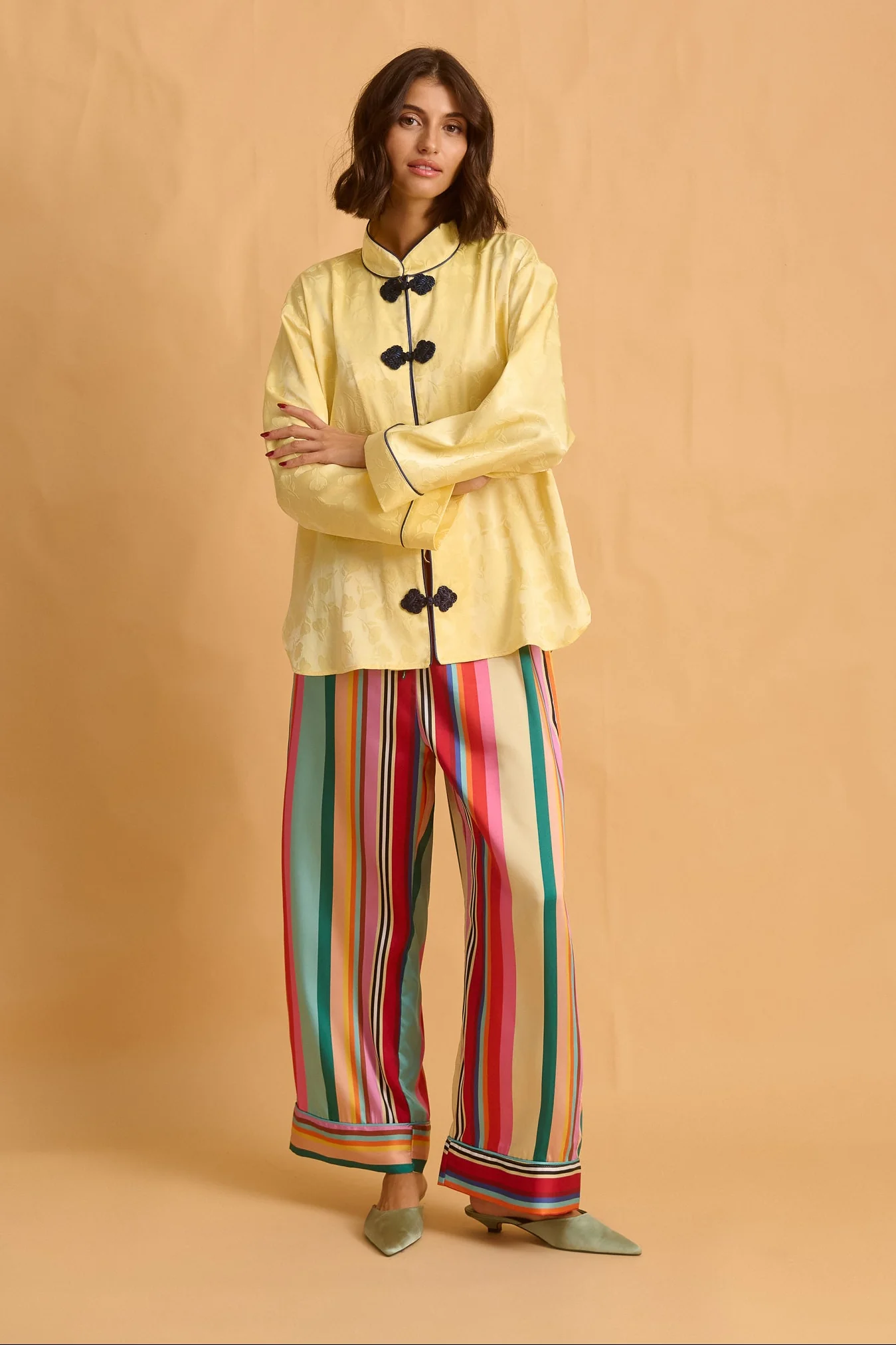 Multicolor Stripes Pants - Image 7