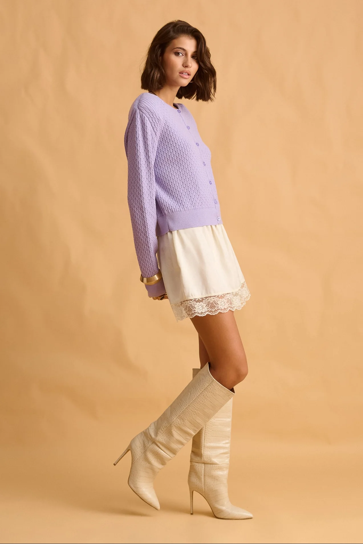 Orenda Cardigan (Lilac) - Image 3