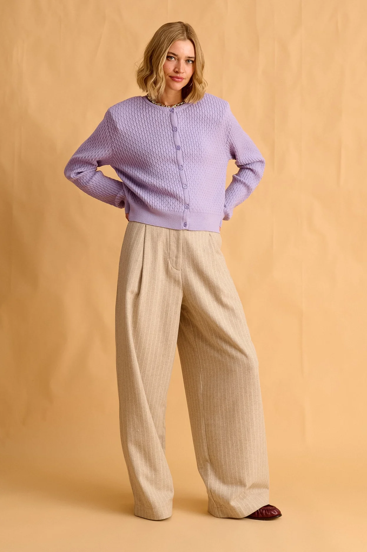 Orenda Cardigan (Lilac) - Image 7