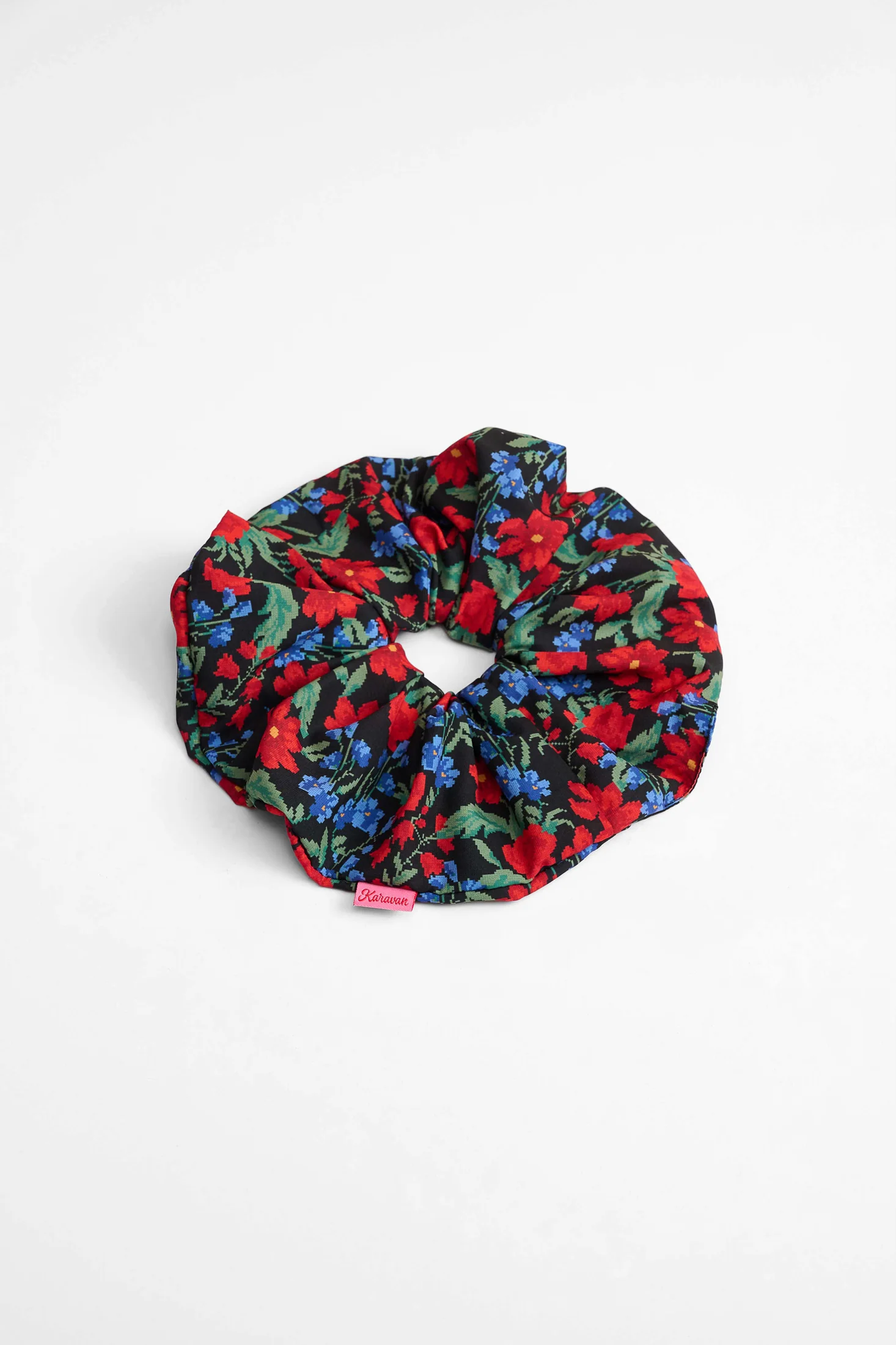 Patty Scrunchie (Lillies Black) - Image 2