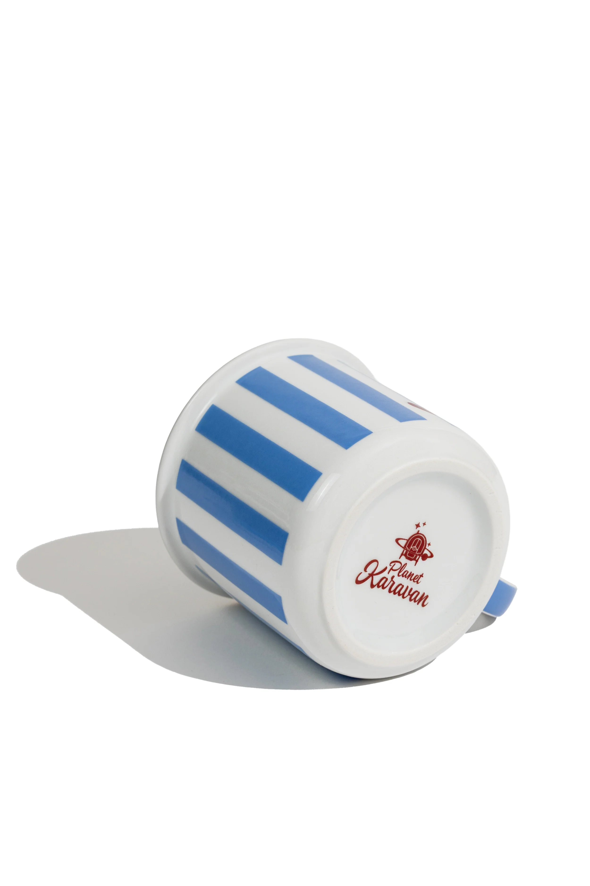 Porcelain Mug (Blue Stripes) - Image 3