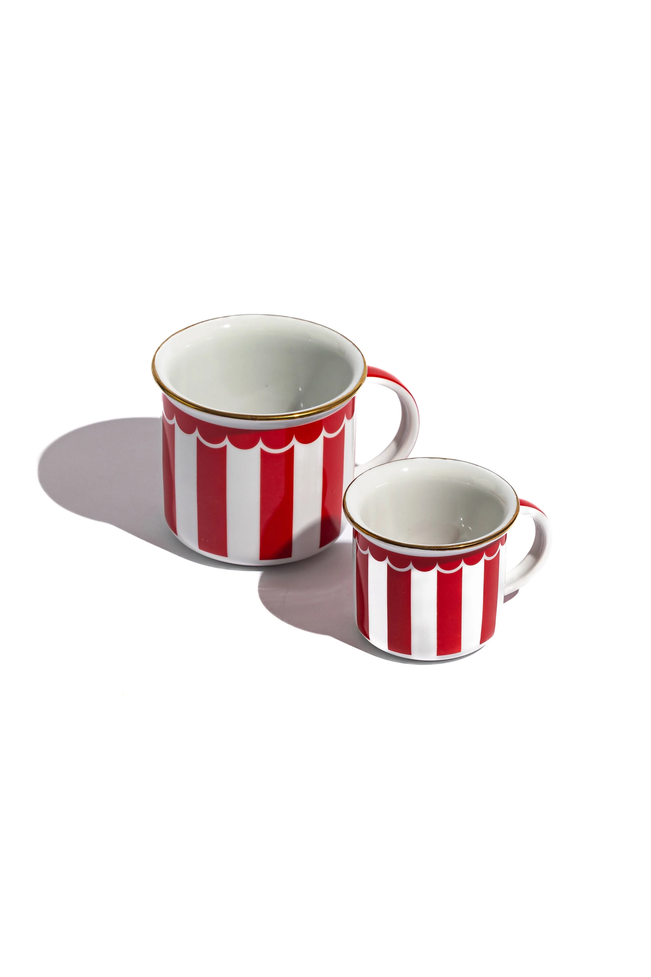 Porcelain Mug (Stripes Red) - Image 3