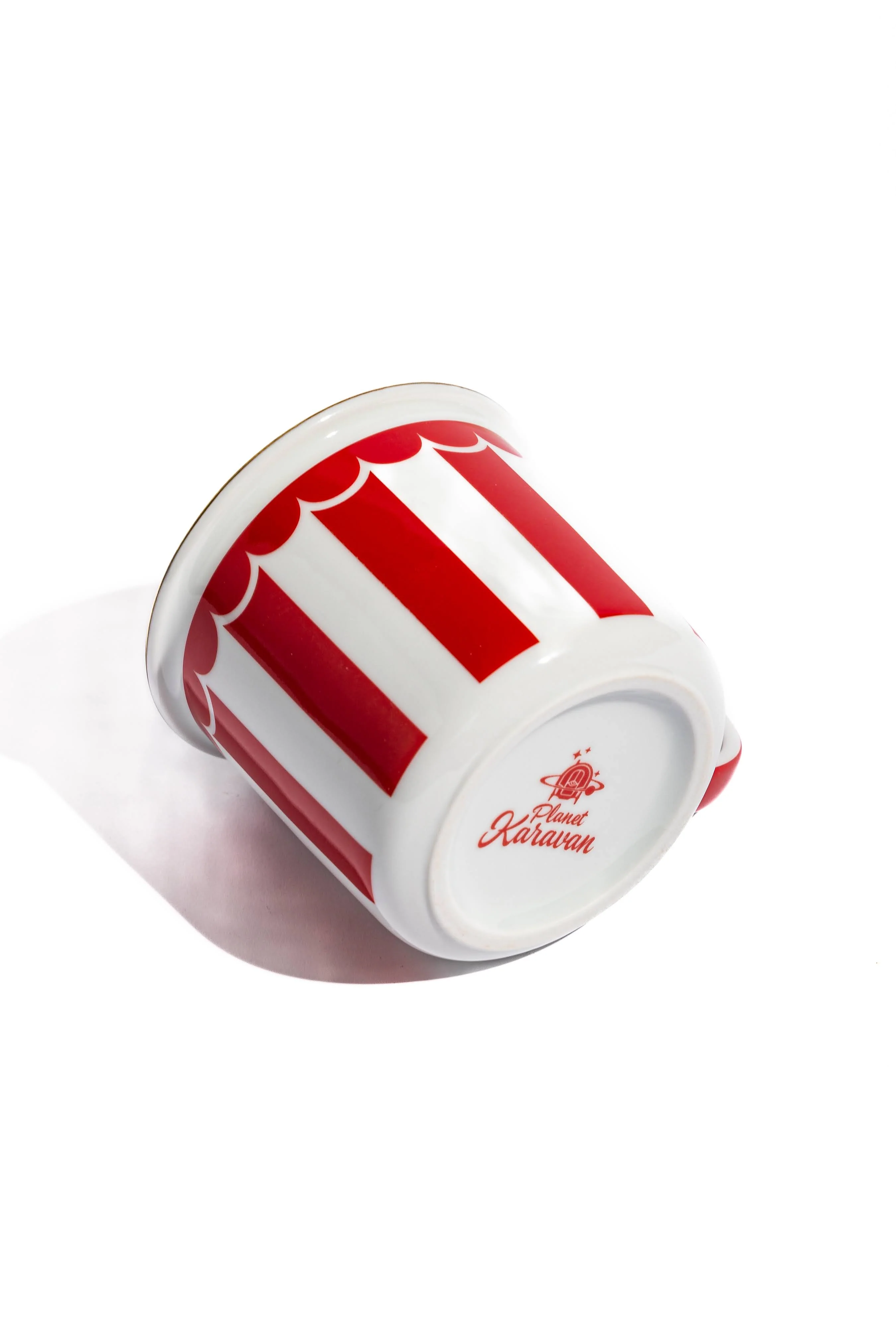 Porcelain Mug (Stripes Red) - Image 4