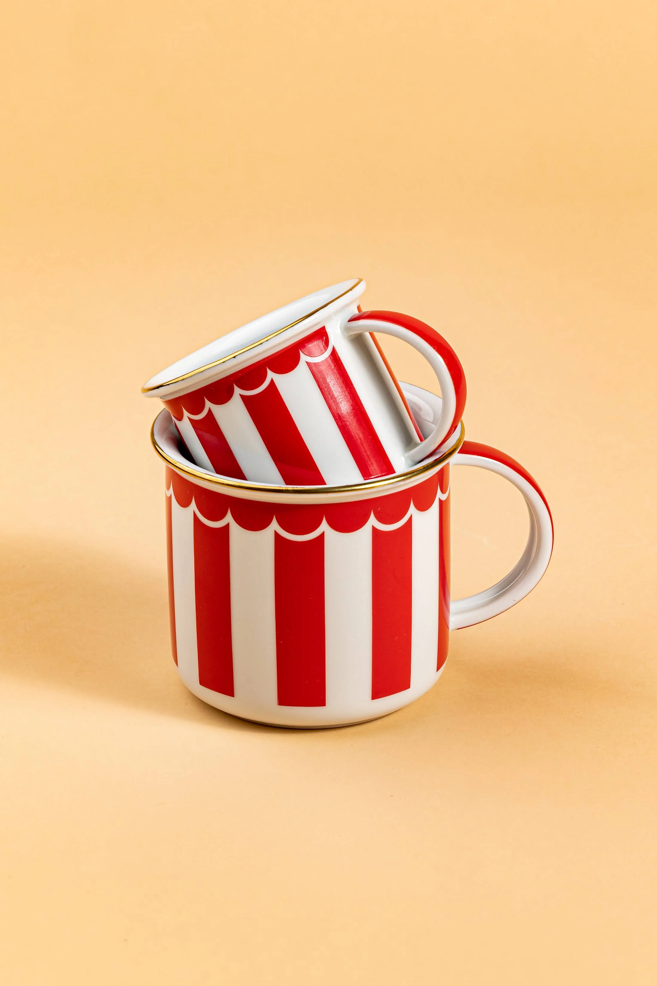 Porcelain Mug (Stripes Red) - Image 7