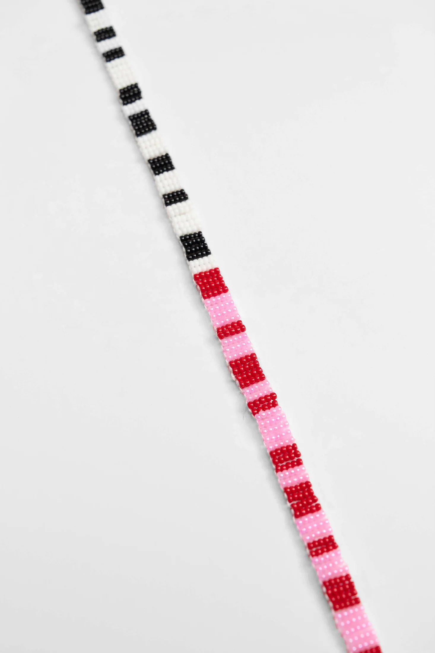 Striped Choker Necklace - Image 4