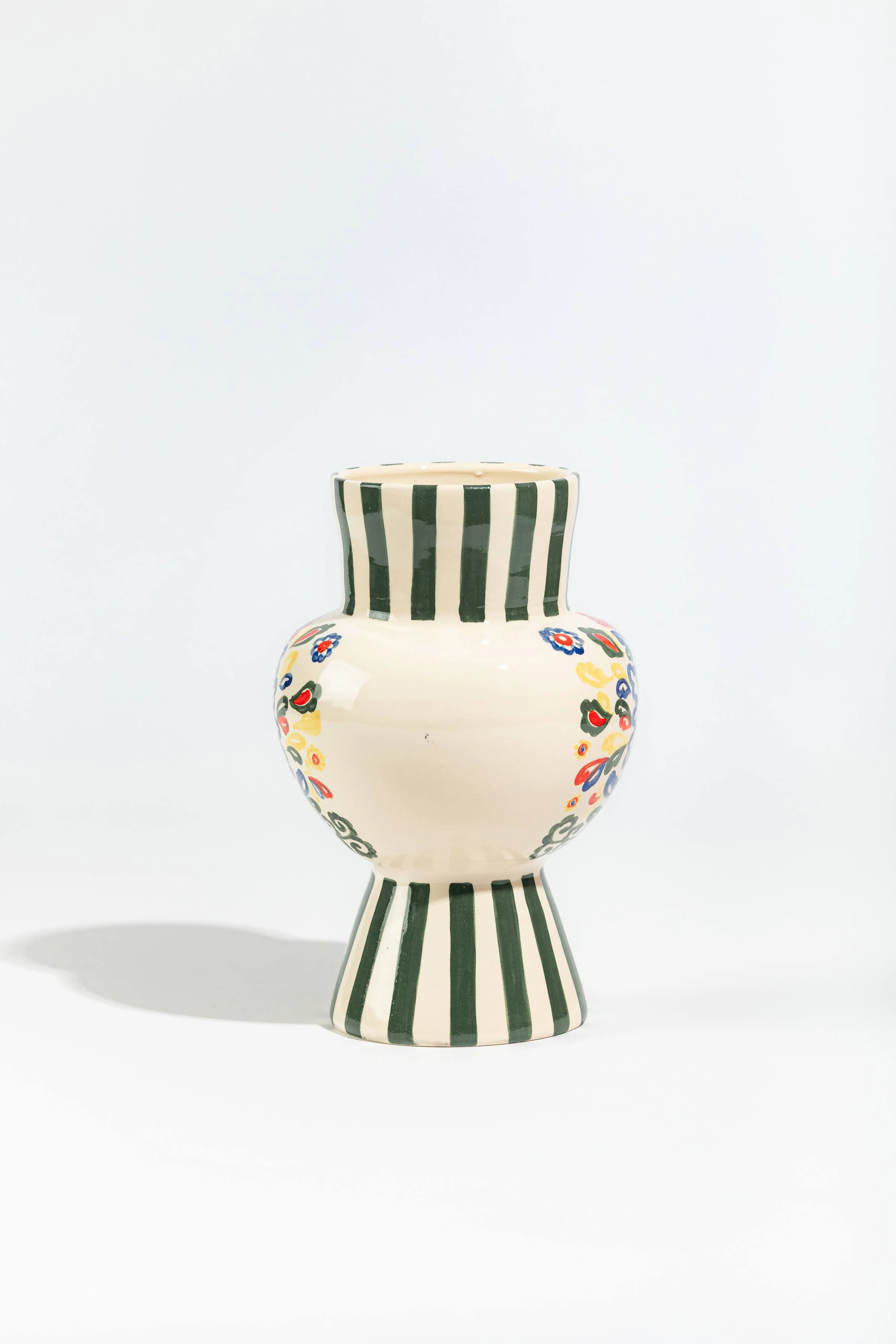 Vase Green Stripes - Image 4