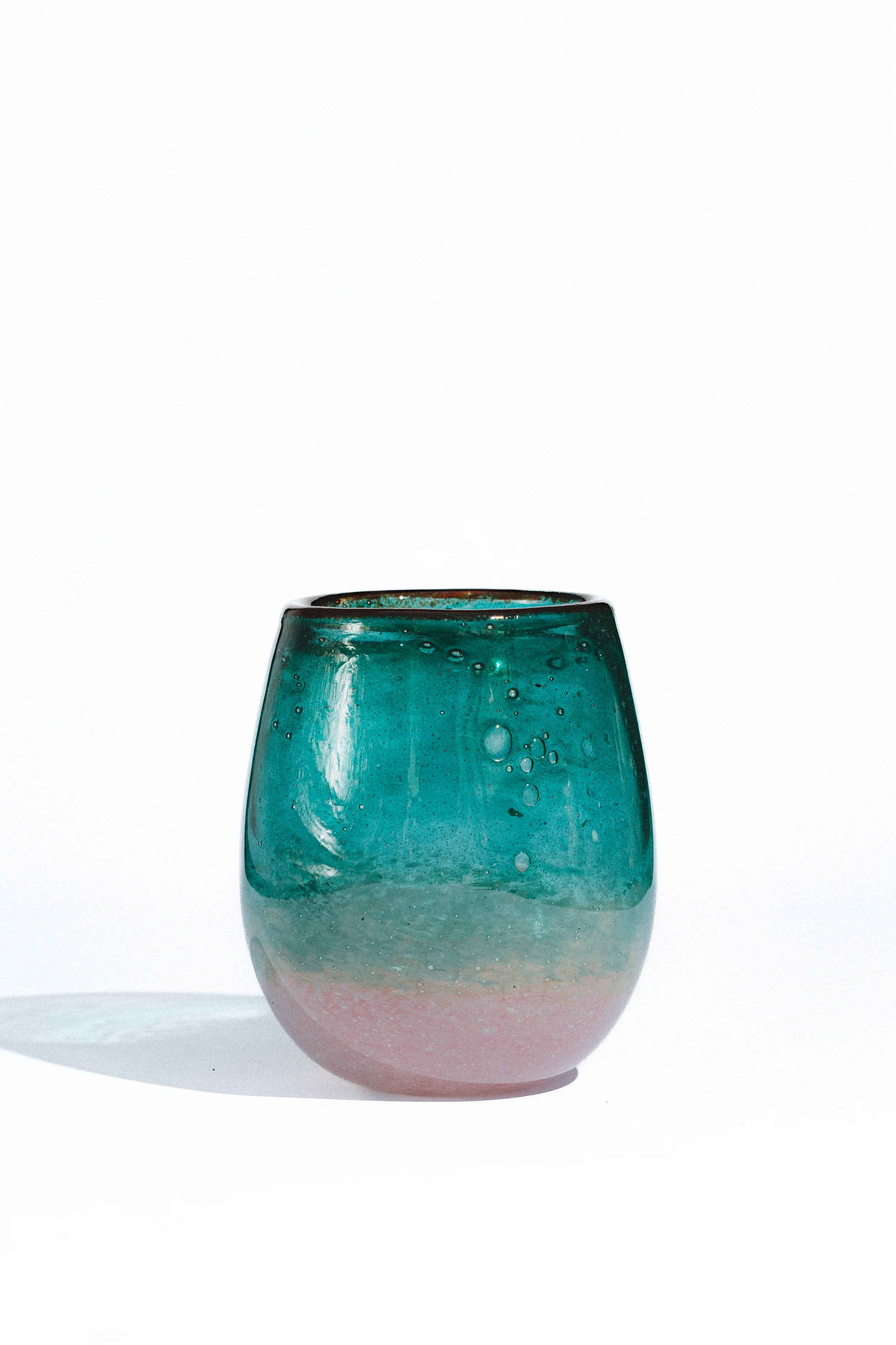 Water Glass (Green/Pink) - Image 2