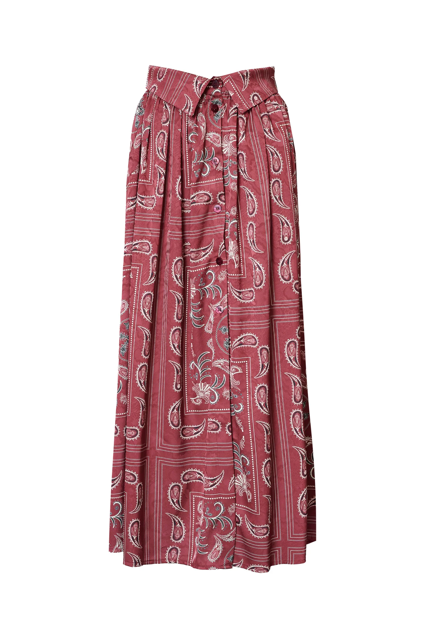 Wesley Skirt (Bordeaux) - Image 9