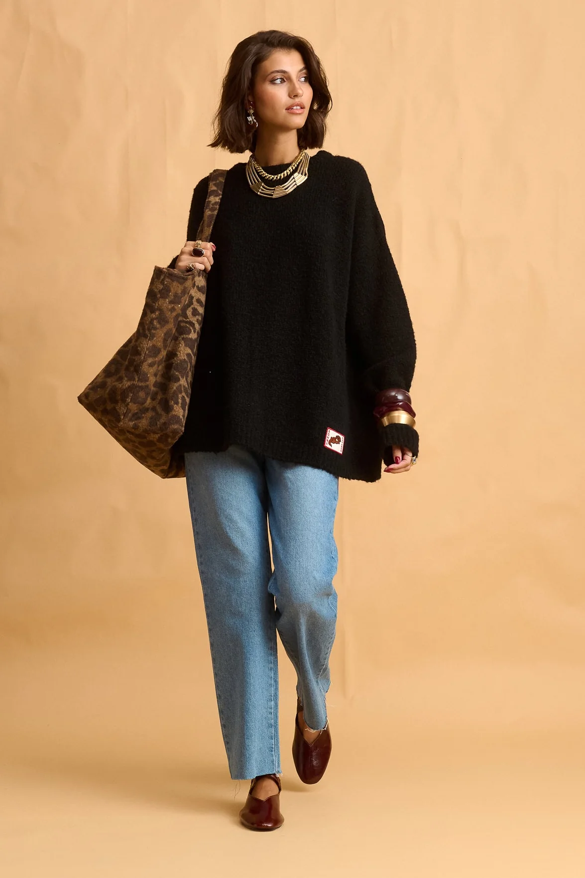 Zoe Pullover (Black) - Image 6